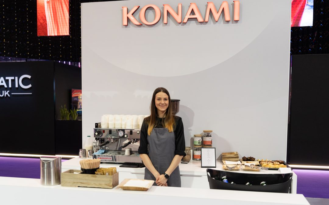Mobile coffee bar for exhibitions: ICE 2023