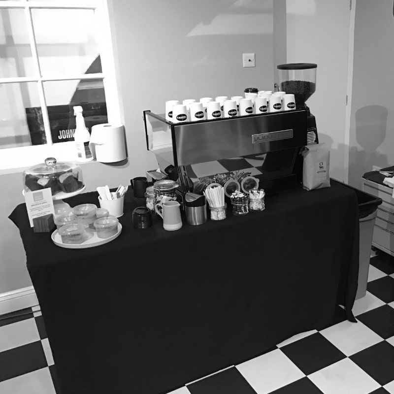 Ferrari coffee menu