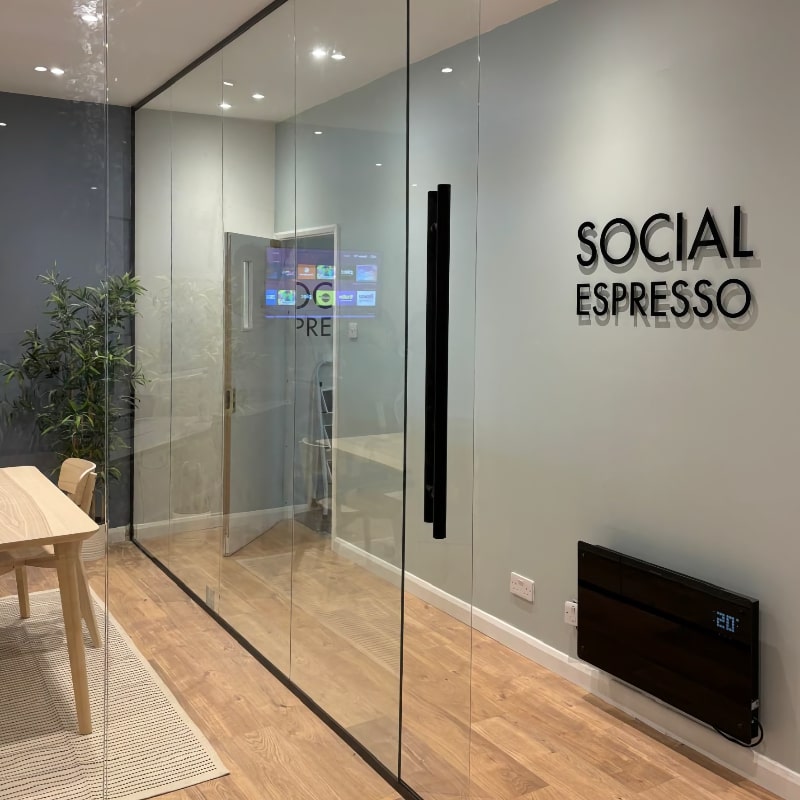 Ferrari coffee menu