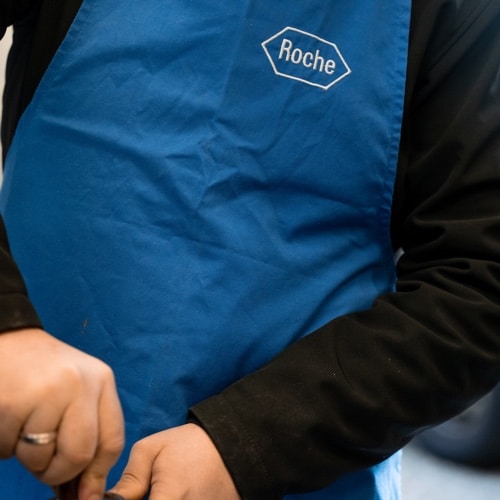 Branded event barista aprons to match theme of event